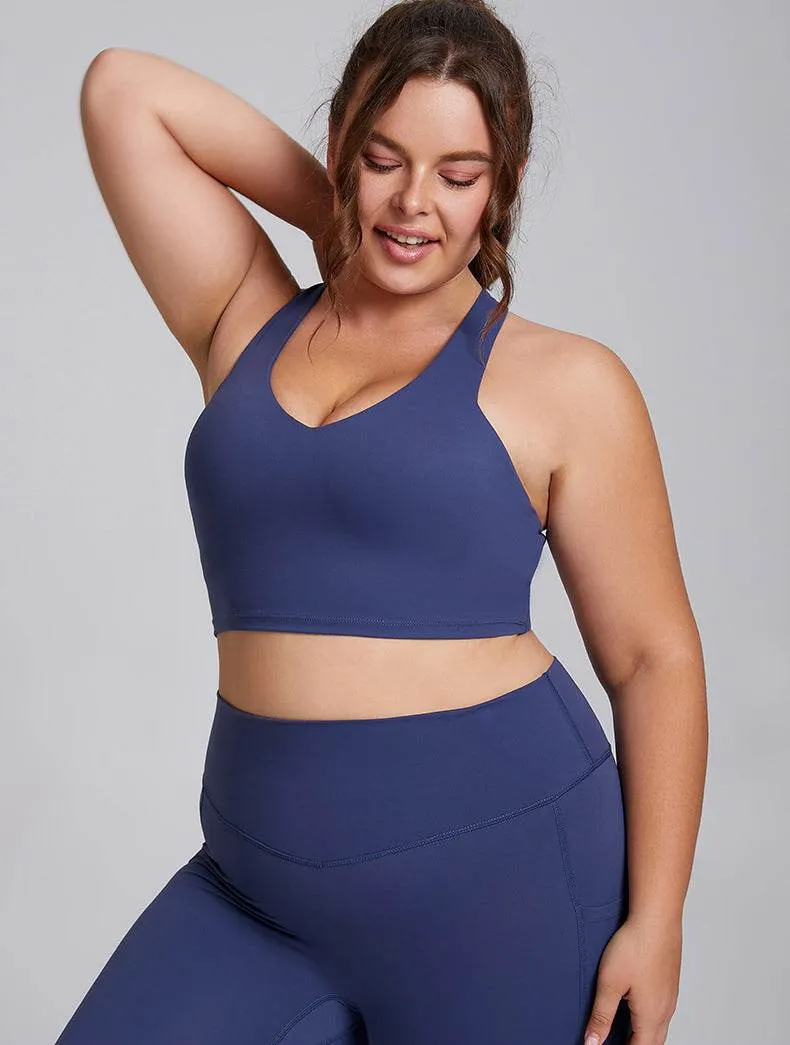 Wide Strap X Back Sports Bra Warm Socks CompactPackaging