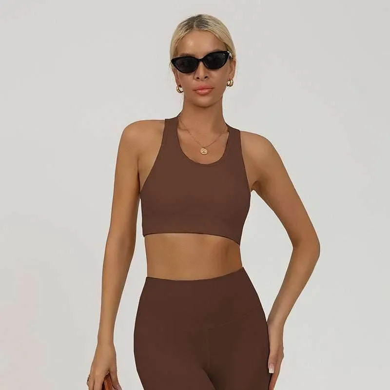 Cross Beauty Back Sports Bra Meta Mood