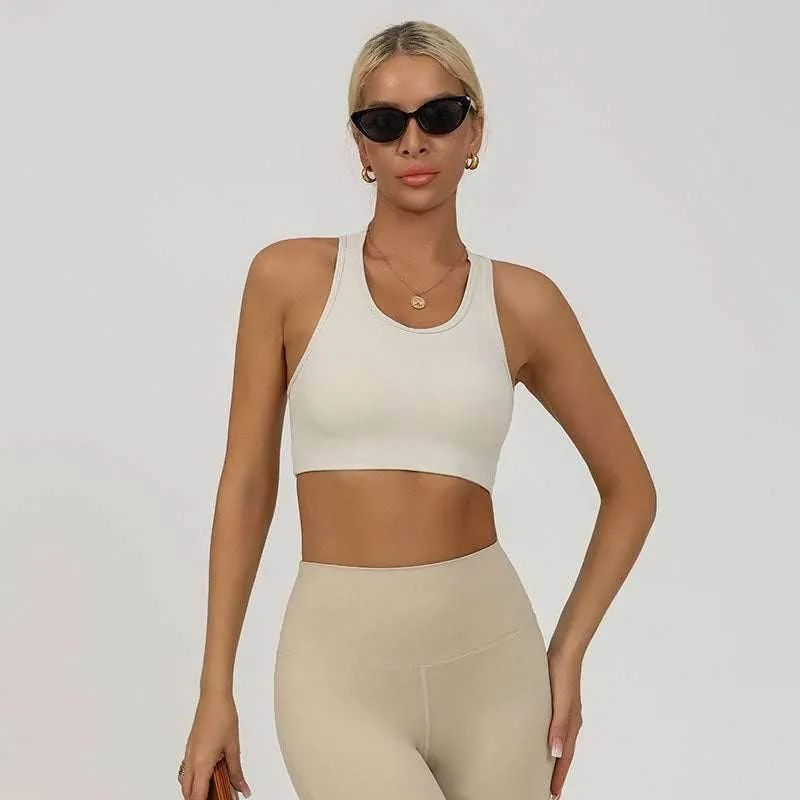 Cross Beauty Back Sports Bra AbrasionFreeZone