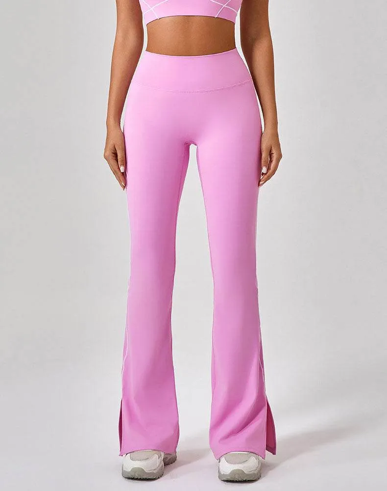 Tummy Control Wide Leg Yoga Flared Pants Story Glow