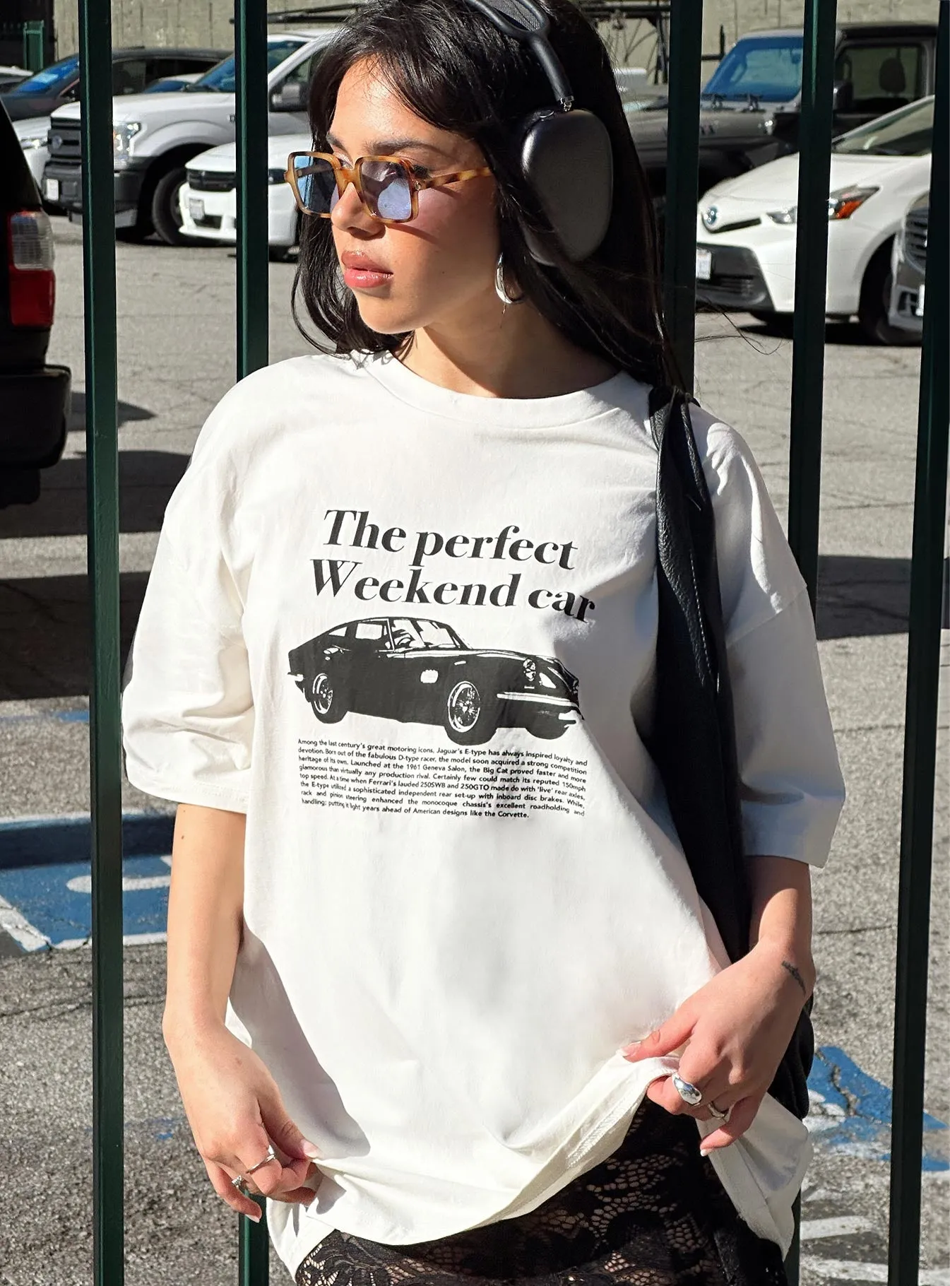 Weekender Graphic Tee White Unisex Core