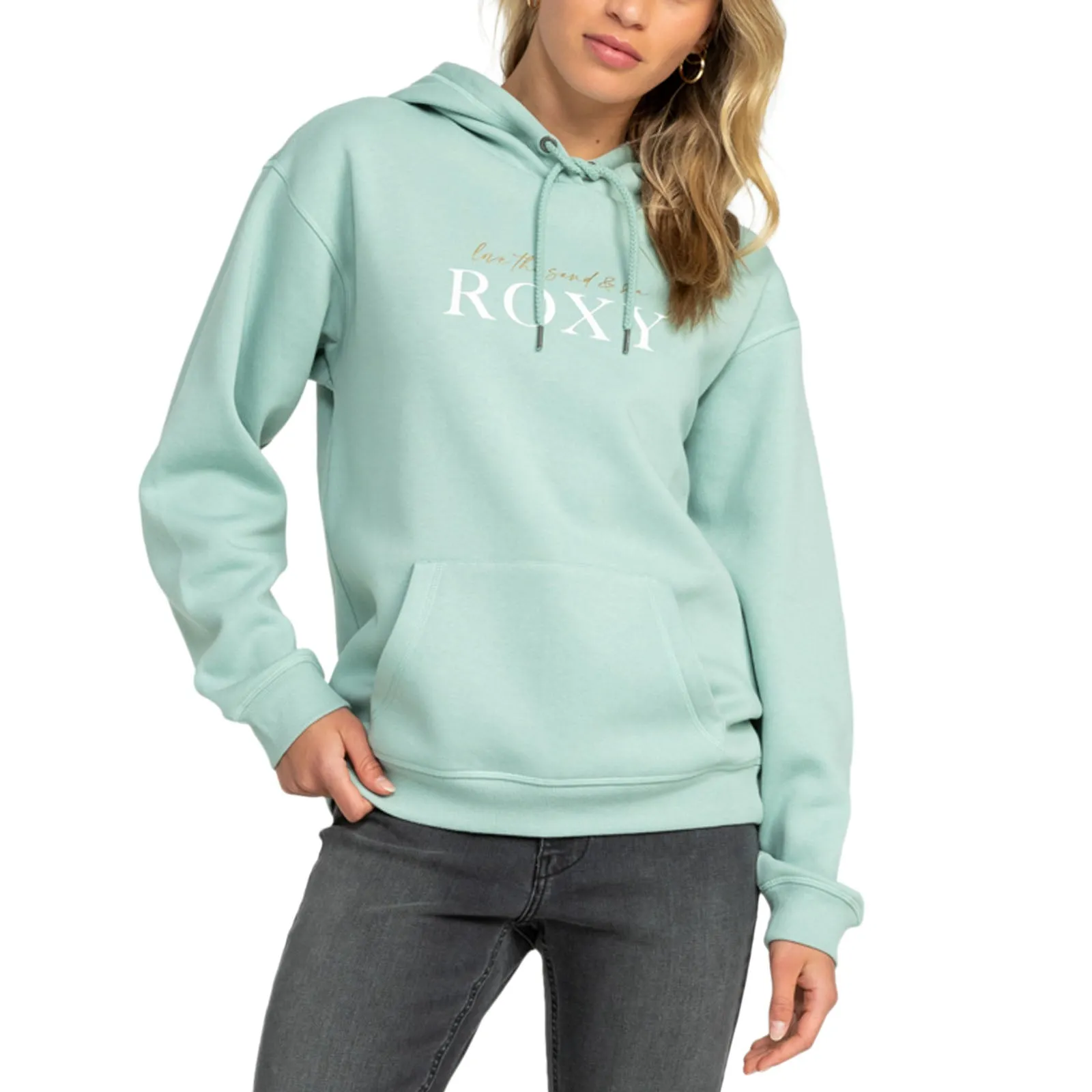 Roxy Womens Surf Soaked Brushed Hoodie Comfy All Day