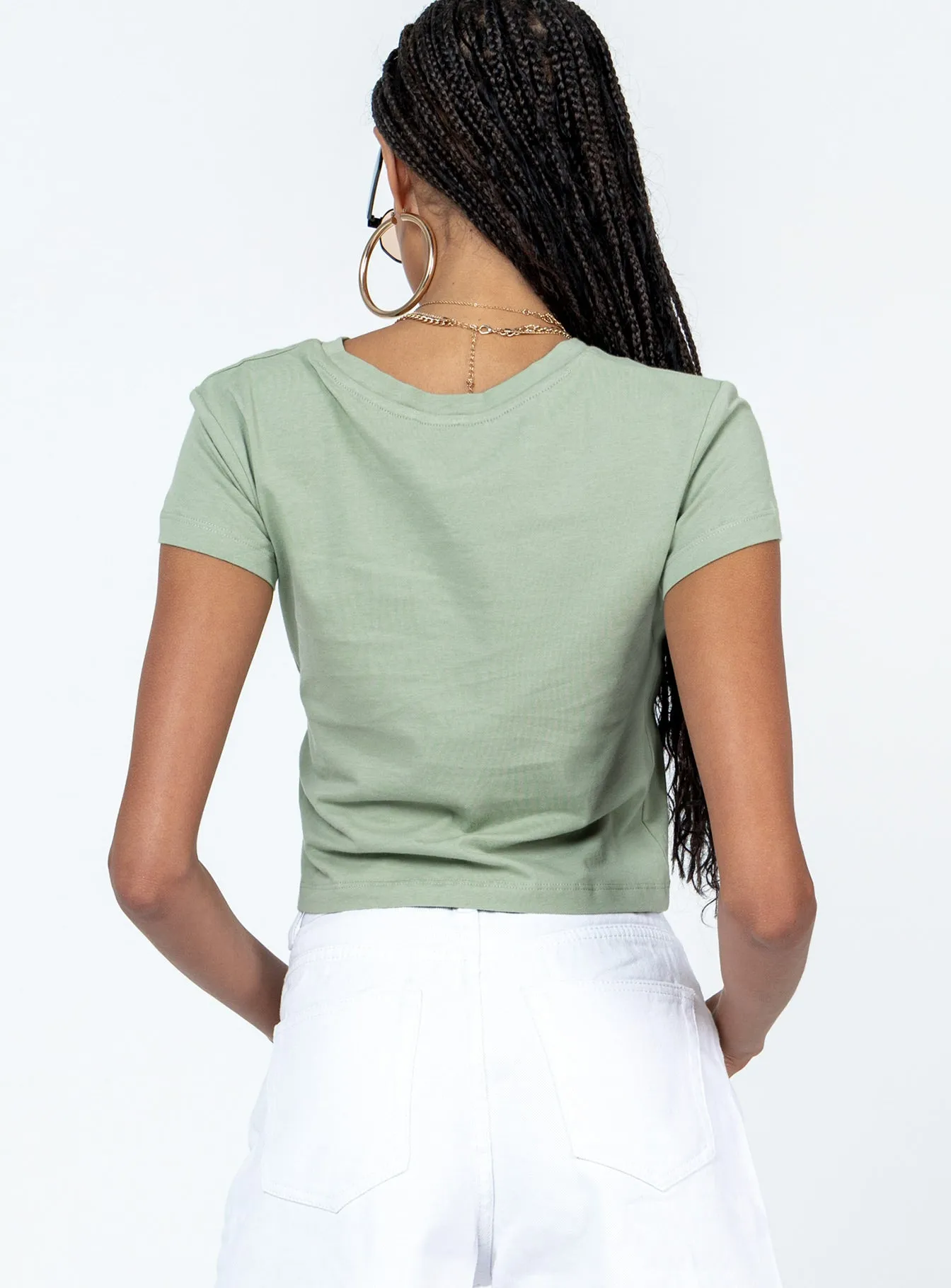 Soft & Smooth Make Art Tee Green