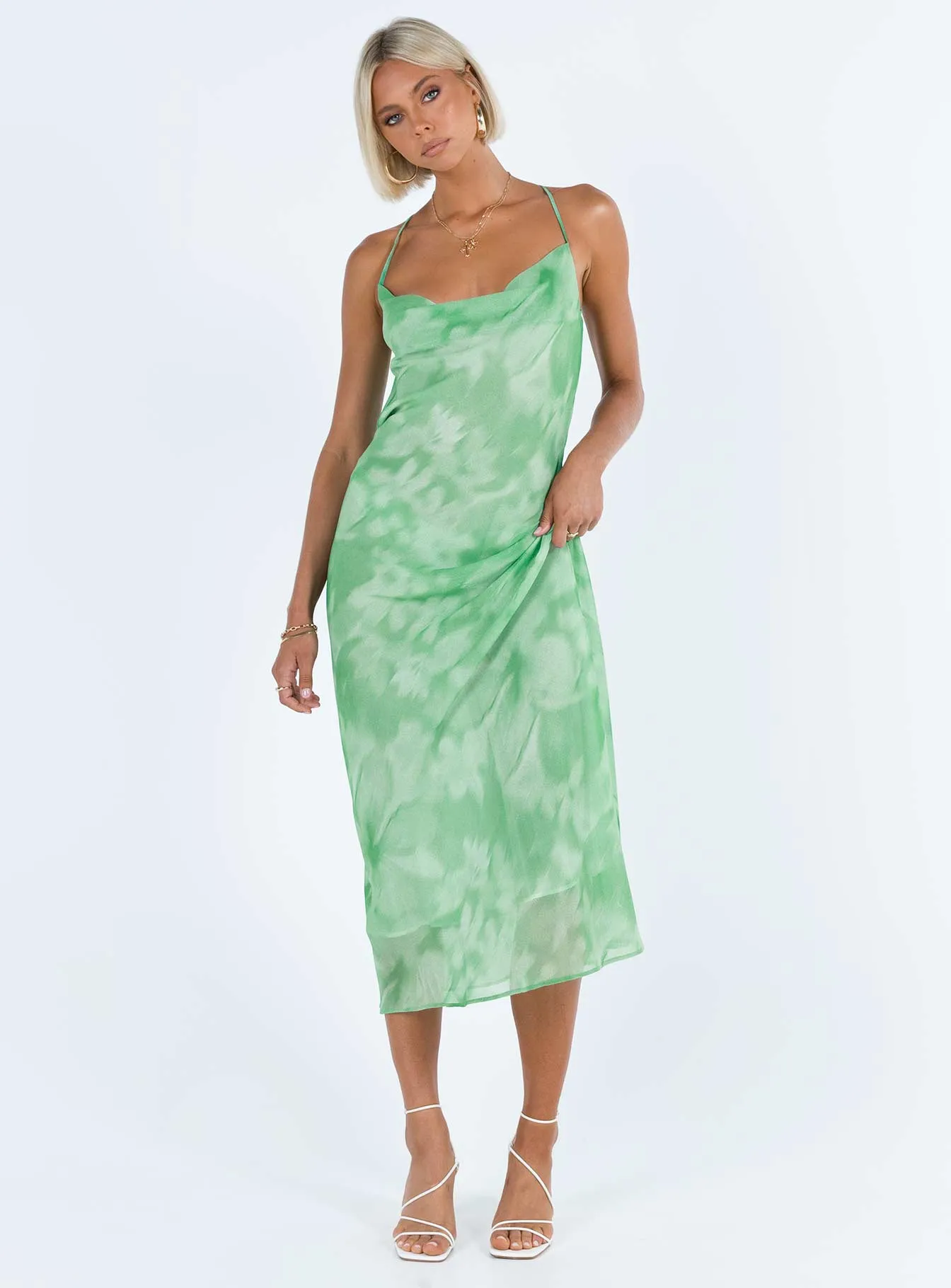 Chill Edge Pantano Maxi Dress Green
