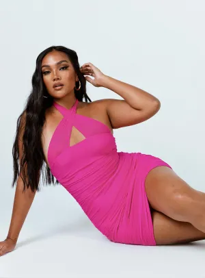 Viviana Mini Dress Pink Shared Moment