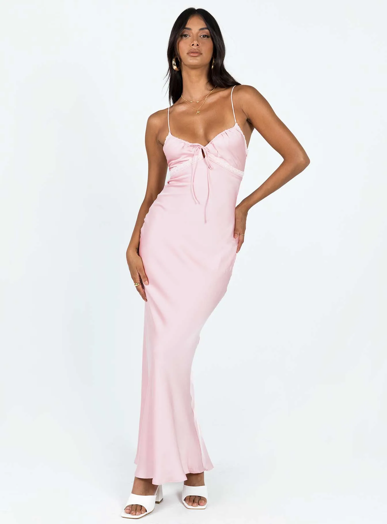 Street Motion Sunset Hour Emily Maxi Dress Pink