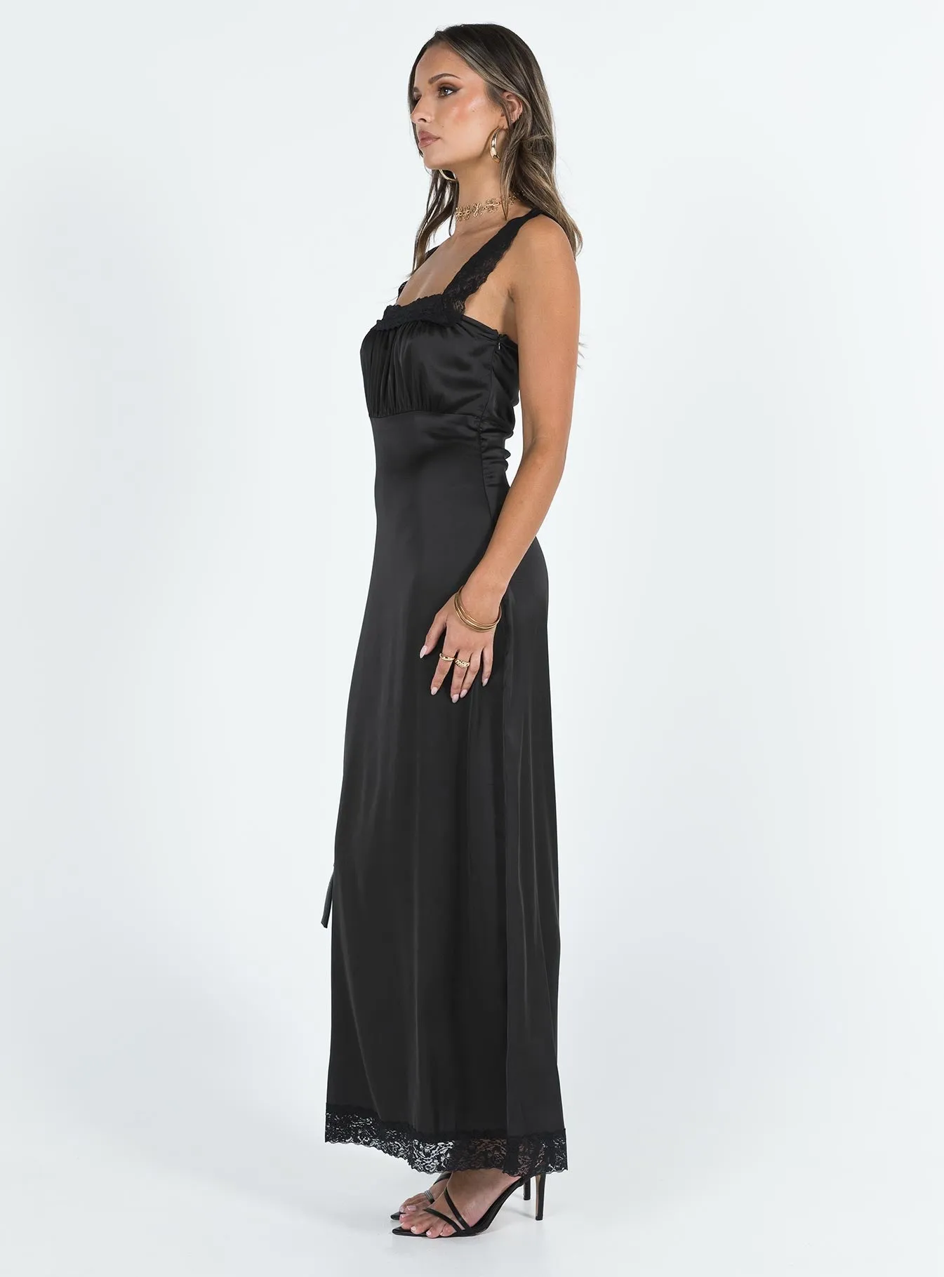 Ballerina Vintage Maxi Dress Onyx Fit Mood