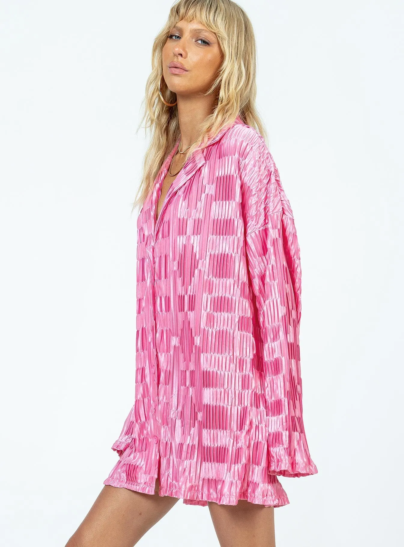 Wilkinson Mini Dress Pink Minimal Design