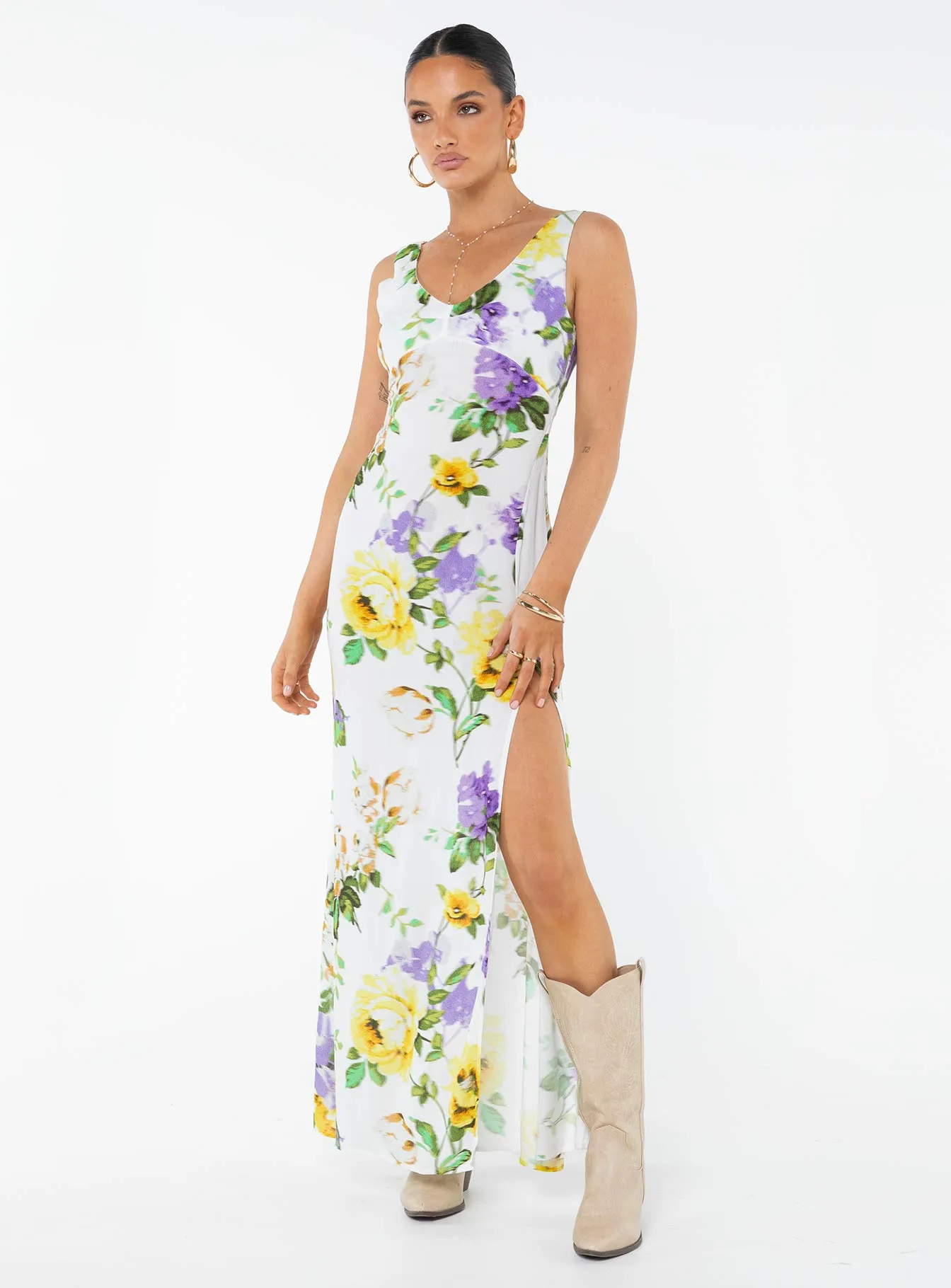 Neutral Mood Shannyn Maxi Dress Multi