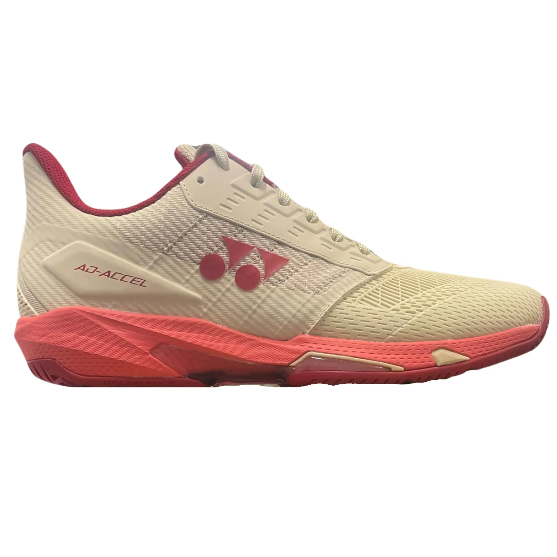 Zero Break In Comfort Yonex 2025 AD-ACCEL Women All Court Tennis Shoes -  Beige/Pink