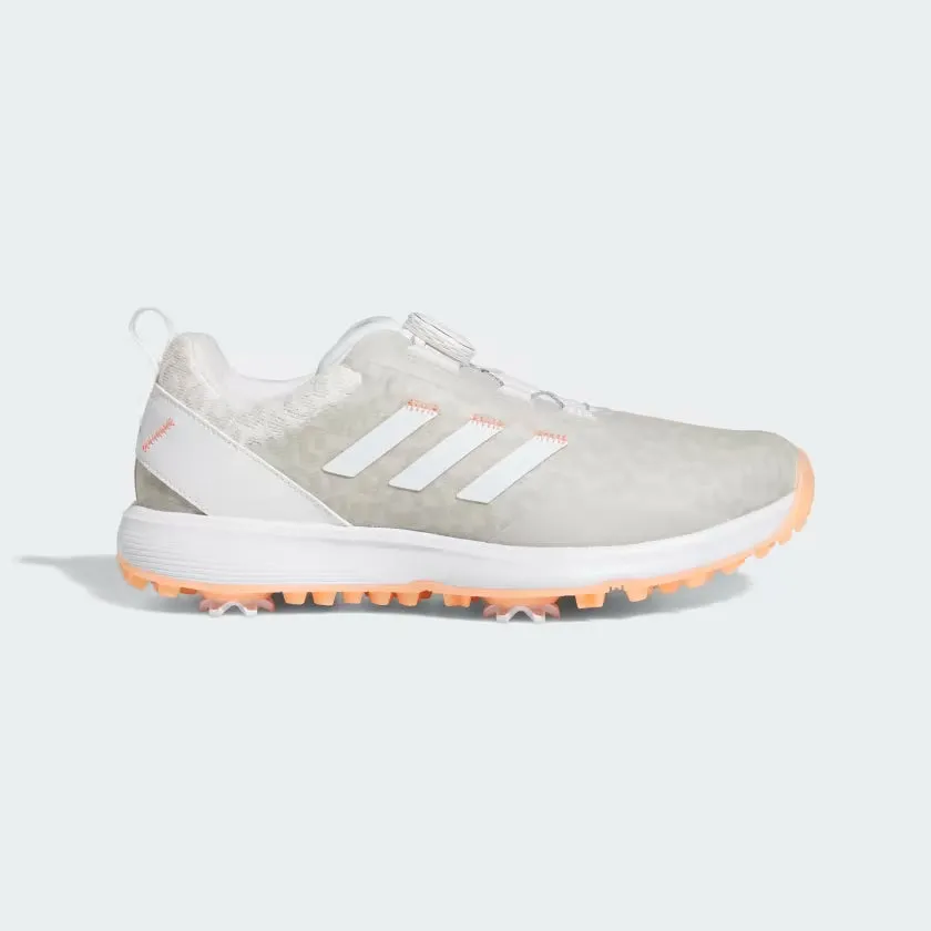 Shock Absorb New Women's Adidas S2G BOA Golf Shoes Cloud White/Coral Size 8 MSP$110