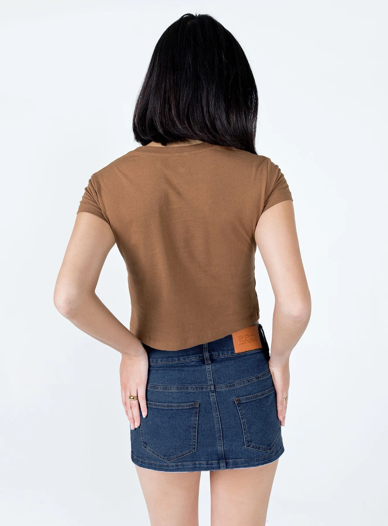 Daphnie Denim Mini Skirt Denim All Day