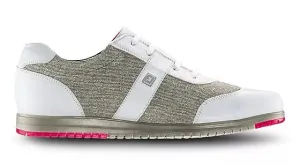 Comfortable Shoe Sole Comfort New Footjoy Casual Collection In Gray/White/Pink Size 7.5  MSP$135