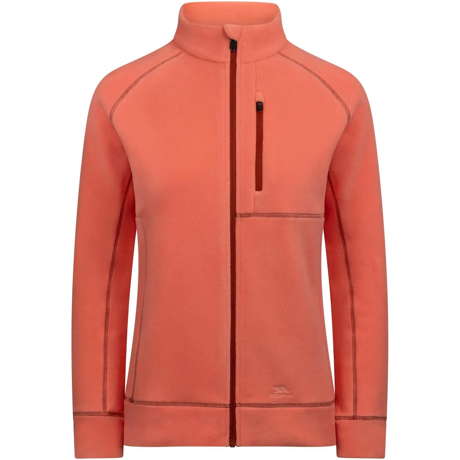 Trespass Womens Script Full Zip Fleece Heat Holder dry weather