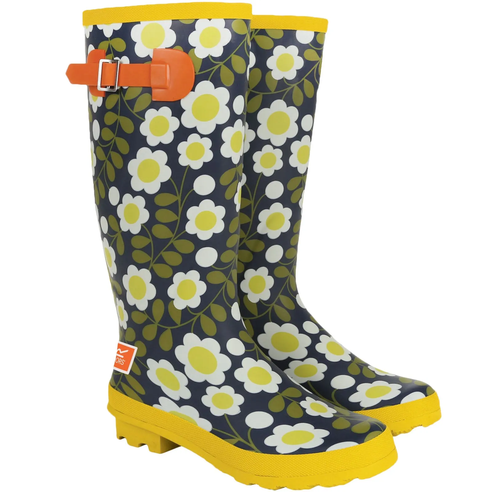 Compact Build Regatta Womens Orla Kiely Hi Wellies