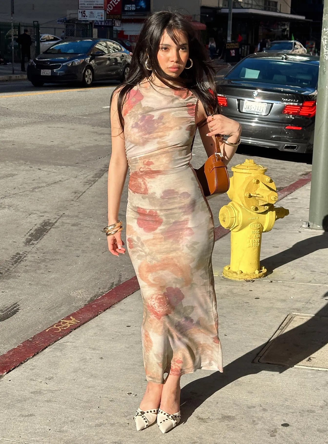 Trend Detail Raminta Maxi Dress Multi