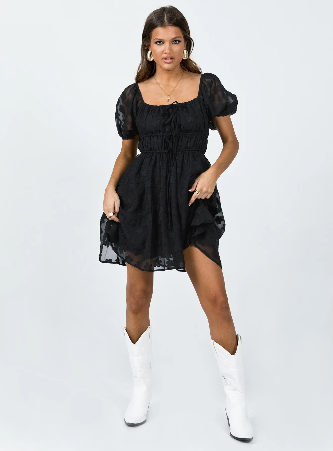 Kenny Mini Dress Black Vibrant Colors