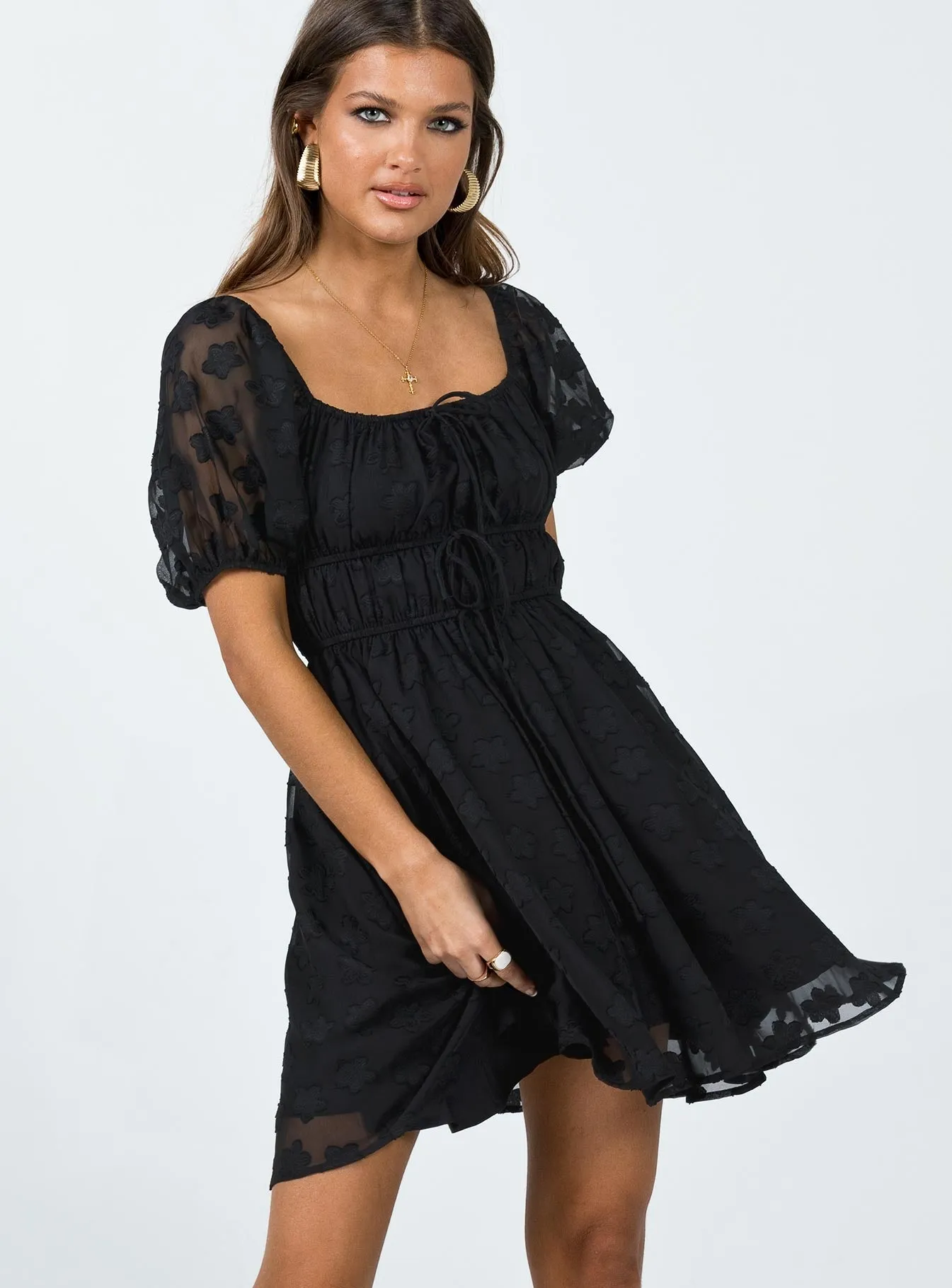 Kenny Mini Dress Black Quiet Luxury