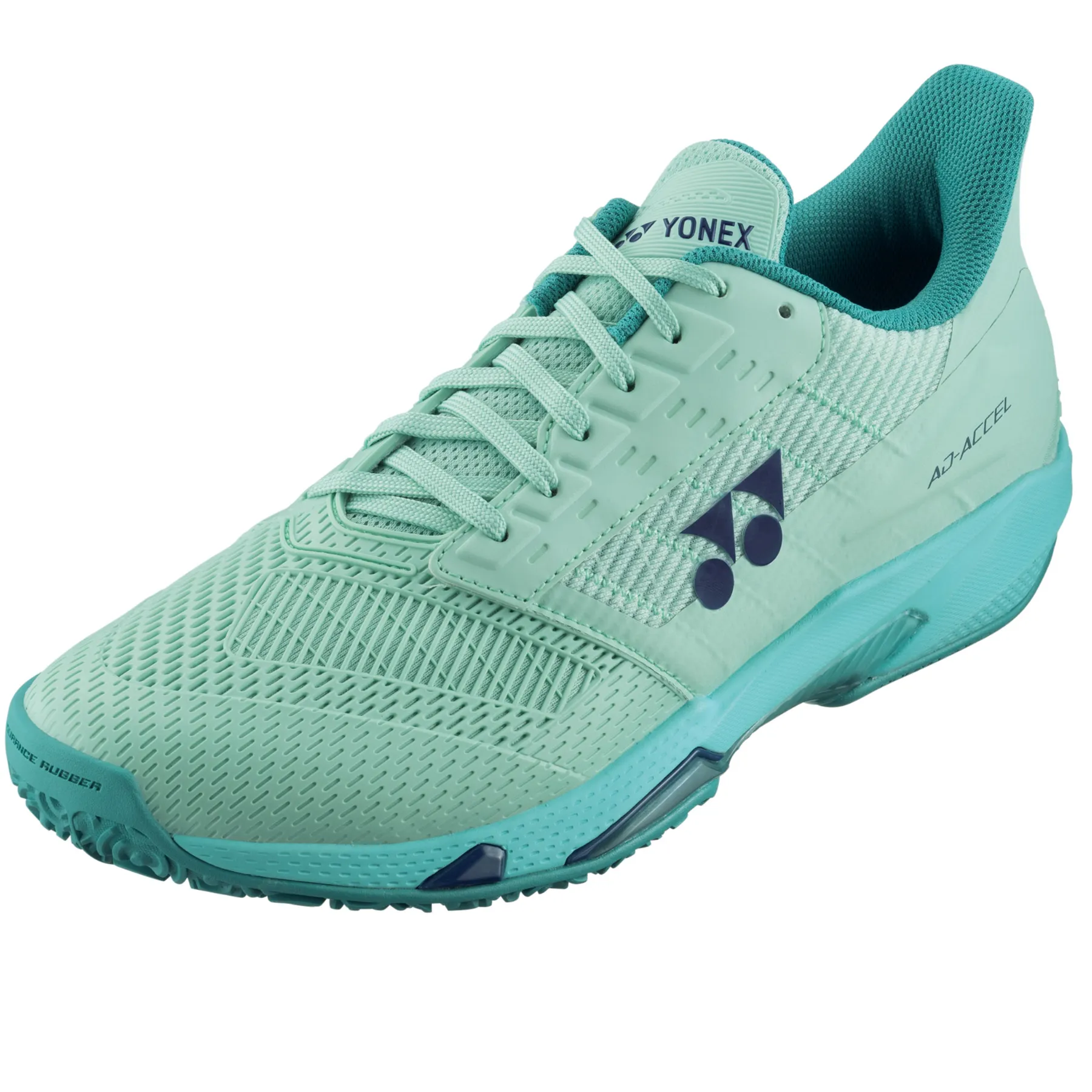 Rubberized Heel Guard Zero Break In Comfort Yonex 2025 AD-ACCEL Womens Clay Court Tennis Shoes - Peppermint