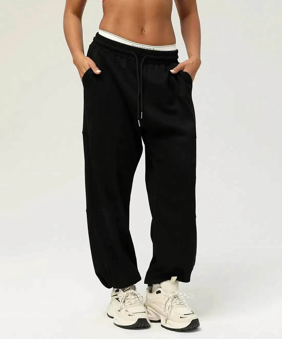 Casual Sports Jogger Pants With Pocket Smart Fit Lightweight Vest